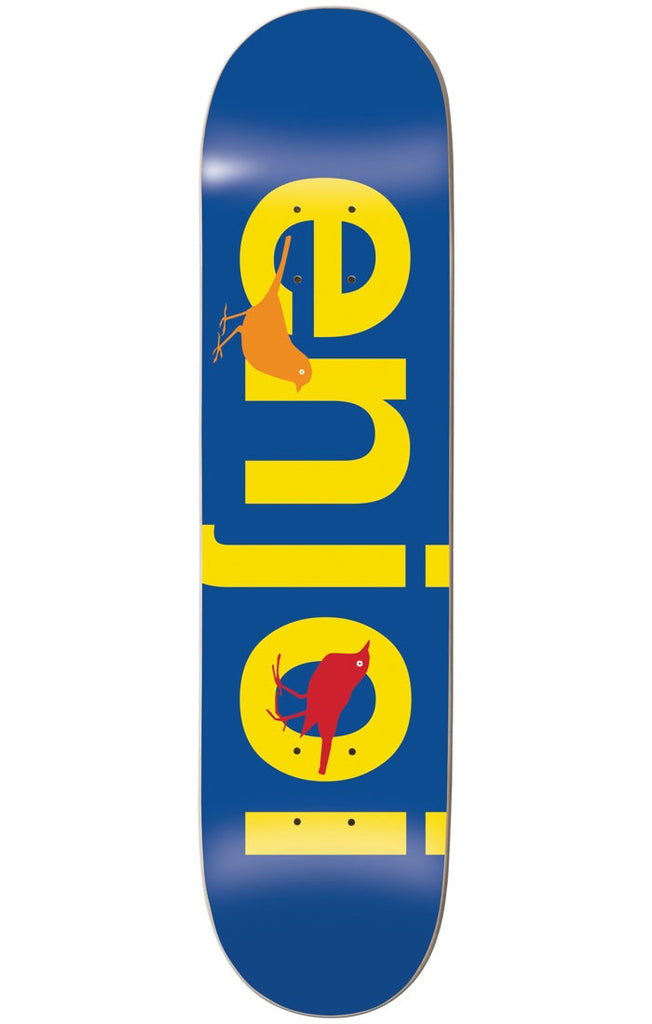 enjoi Bird Watcher BLUE 8 Skateboard Deck