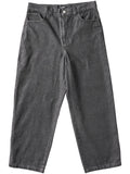 fader denim charcoal pants