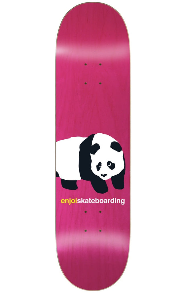 enjoi Peekaboo Panda R7 PINK 8.5 Skateboard Deck