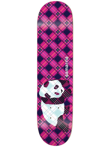 enjoi Samarria Plaid Panda Super Sap R7 8 Skateboard Deck