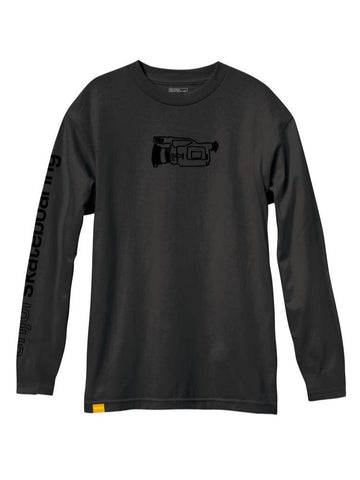 glitch custom dye Vintage Black  Long Sleeve premium t-shirt