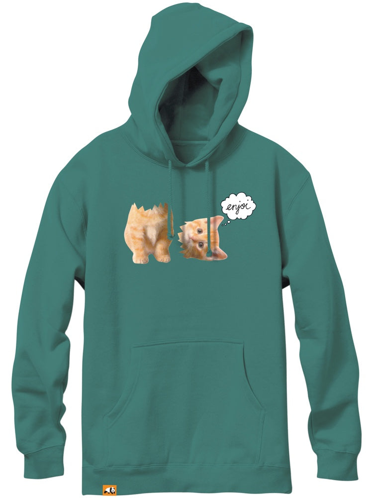 Decapitated Kitty Pullover Hood
