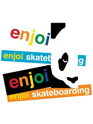 enjoi Assorted Logo Sticker 10 Pk
